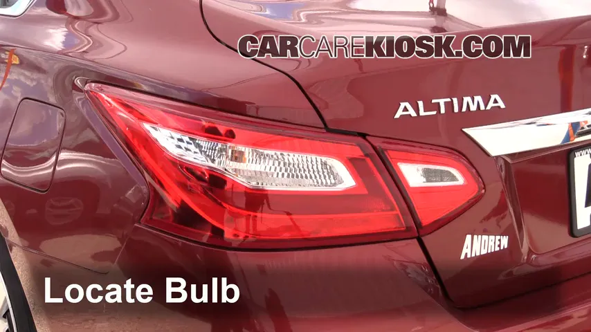 2017 Nissan Altima SL 2.5L 4 Cyl. Lights Reverse Light (replace bulb)